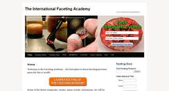 Desktop Screenshot of facetingacademy.com